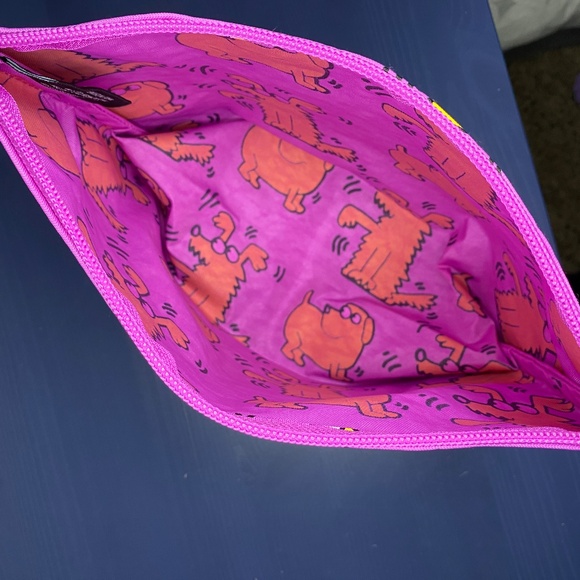 BAGGU Medium Go Pouch Keith Haring Dog Print NWOT - Picture 8 of 9